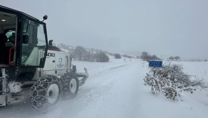 Ordu’da karla mücadelede Büyükşehir seferberliği