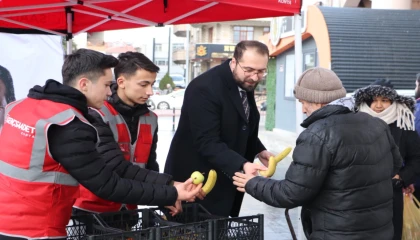 Saadet Partisi’nden “Göz Hakkı Manavı” etkinliği