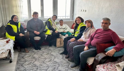 Sakarya Taraklı ’da gönüllere dokunan ziyaret