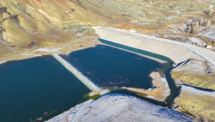 Sivas tarımına can suyu... Ulaş Baharözü Barajı’nda su tutuldu