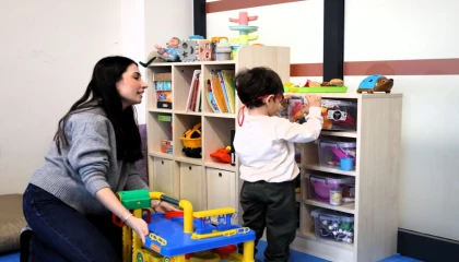 Talha’nın iletişim yolculuğu Gonca’yla başladı