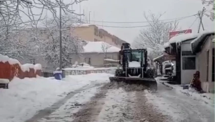 Tunceli, son 65 yılın en yoğun kar yağışıyla mücadele ediyor