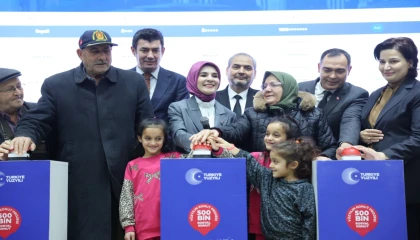 Afyonkarahisar’da 4.370 sosyal konut için kura çekildi