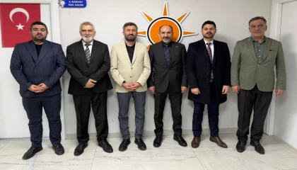 Ağrı Amatör Spor Kulüpleri’nden AK Parti’ye ziyaret