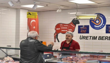 Ankara’da Ramazan ayına özel et satışına yoğun ilgi