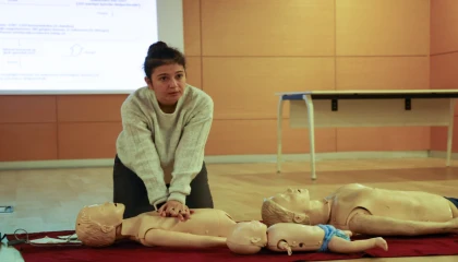 Antalya Büyükşehir’de personel için ilk yardım eğitimi