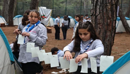 Antalya’da izciler kaynaşma kampında buluştu