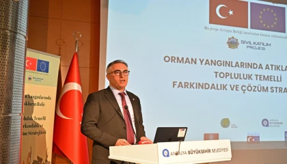 Antalya’da orman yangınlarına karşı atık farkındalığı