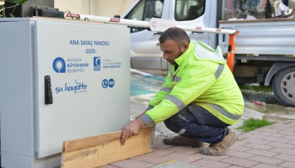Antalya’da su kayıplarına karşı ana sayaç dönemi