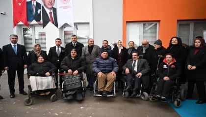 Bakan Göktaş’tan Engelli Merkezi açılışı