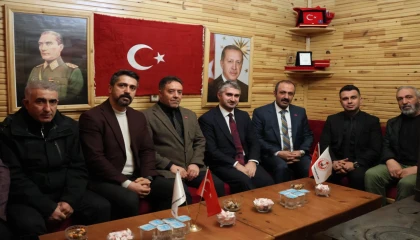 Bakan Yardımcısı Zafer Tarıkdaroğlu Erzurum’da şehit yakınları ve gazilerle buluştu