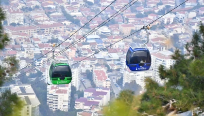 Balçova Teleferik Tesisleri periyodik bakıma alınıyor