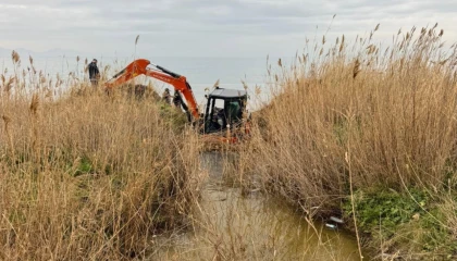 Balıkesir’de dere yataklarına hızlı müdahale