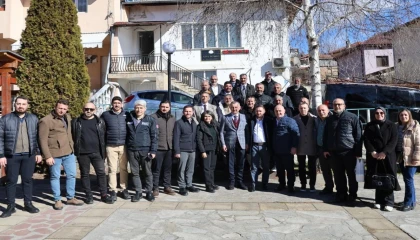 Başkan Büyükakın Bulgaristan’daki soydaşlarla buluştu