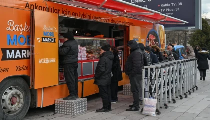 Başkent Mobil Market ile et satışı başladı 