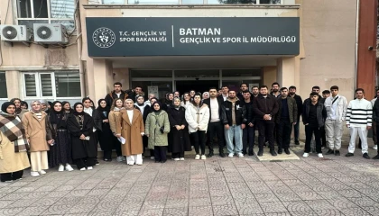 Batman Sasonlu gençler Başkent’e uğurlandı