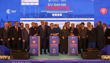 Bilecik’te bin 419 sosyal konut için kura heyecanı