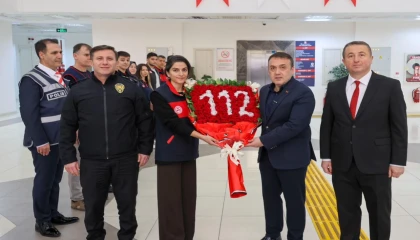 Bilecik’te Vali Sözer’den 112 personeline ziyaret