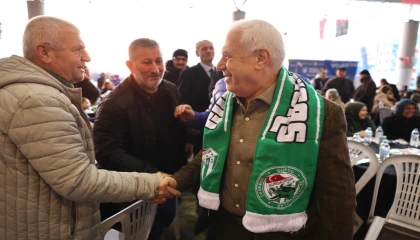 Bursa ’bereket sofrası’nı Gürsu’da kurdu