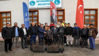 Bursa Büyükşehir’den üreticiye fidan ve tohum desteği
