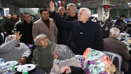 Bursa Büyükşehir’in sofrası bu kez Kestel’e kuruldu