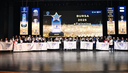 Bursa’da 700 öğretmene ’eTwinning kalite etiketi’