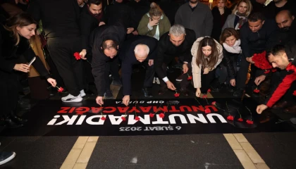 CHP Bursa’dan 6 Şubat anması