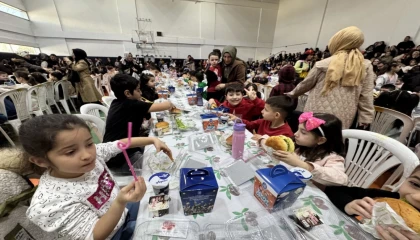Çorum Belediyesi’nden çocuklara özel tekne orucu iftarı