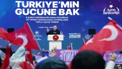 Cumhurbaşkanı Erdoğan: 86 milyon olarak küllerimizden yeniden doğduk