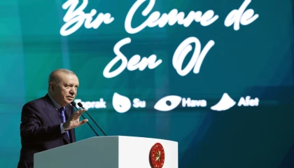 Cumhurbaşkanı Erdoğan; Hava, su ve toprak kirliliği ürkütücü boyutta