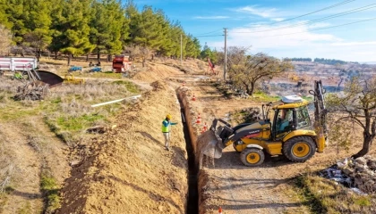 Denizli’de 2 bin 718 metrelik içme suyu hattı yenileniyor