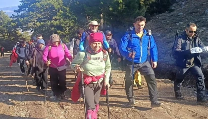 Denizli’de doğa yürüyüşleri yeniden başladı