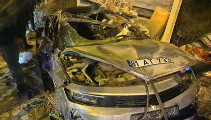 Düzce Akçakoca’da trafik kazası: 2 yaralı