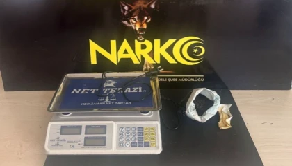 Düzce’de uyuşturucu operasyonunda 1 şüpheli yakalandı