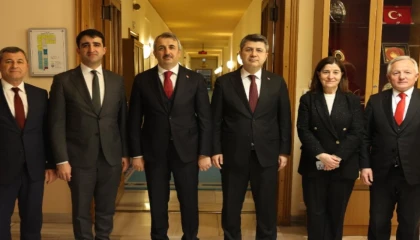 Edirne heyetinden TBMM’ye ziyaret