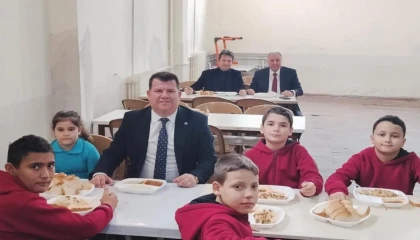 Edirne Keşan’da öğrenci yemekleri artık okul mutfağından