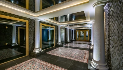 Efesus Stone’un doğal taş koleksiyonları Rai Premium Tekirova Otel’de hayat buldu