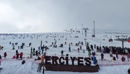Erciyes yarıyılı bereketli geçirdi