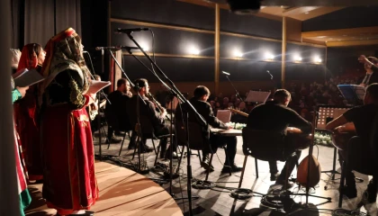 Erzurum’da çocuklardan duygu dolu türkü konseri