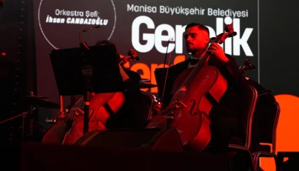 Gençlik Senfoni Orkestrası Manisa’da ilk konserini verdi