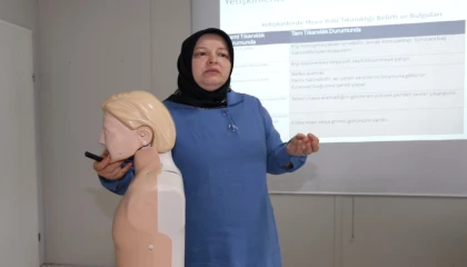 Hayat kurtarmanın yolu Kocaeli’de bu eğitimden geçiyor