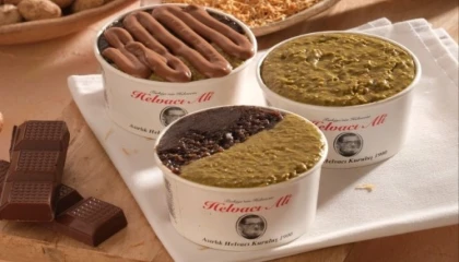 İftarda en çok tercih edilen tatlı “dondurmalı irmik helvası”