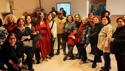 İstanbul Bakırköy’de kursiyerlerden karma resim sergisi