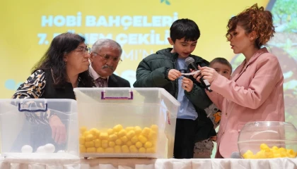 İstanbul Beylikdüzü’nde ’hobi bahçeleri’nde kura heyecanı