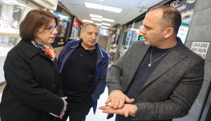 İstanbul Maltepe’de Başkan Köymen esnafla bir araya geldi