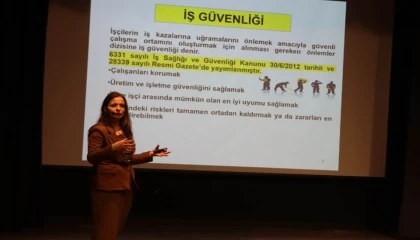 İstanbul Maltepe’de ‘İş Sağlığı ve Güvenliği Eğitimleri’ başladı