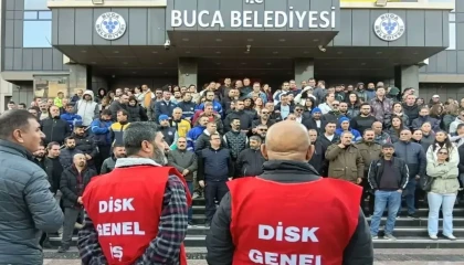 İzmir Buca Belediyesi’nde hizmetler durdu! İşçiler yine iş bıraktı