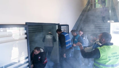 İzmir Büyükşehir personeli afetlere hazırlandı