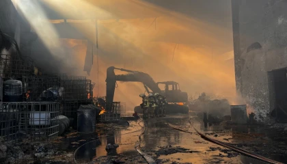 İzmir Torbalı’daki fabrika yangını kontrol altında