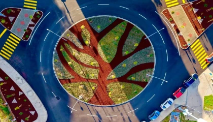 İzmir’de kavşaklar sanat eserine dönüşüyor